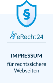 erecht24 siegel impressum rot